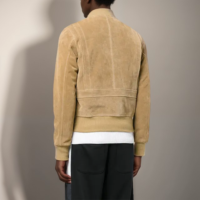 ELI SUEDE BOMBER JACKET