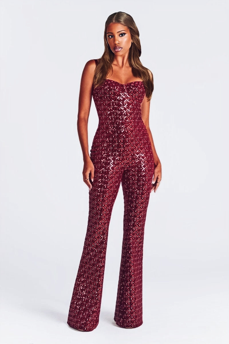 ELSIE SEQUIN JUMPSUIT