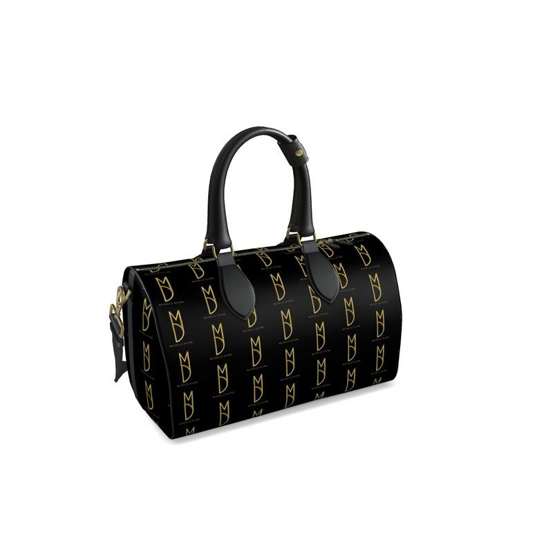 BLACK CLASSIC MD DUFFLE BAG - Michelle Divine Boutique