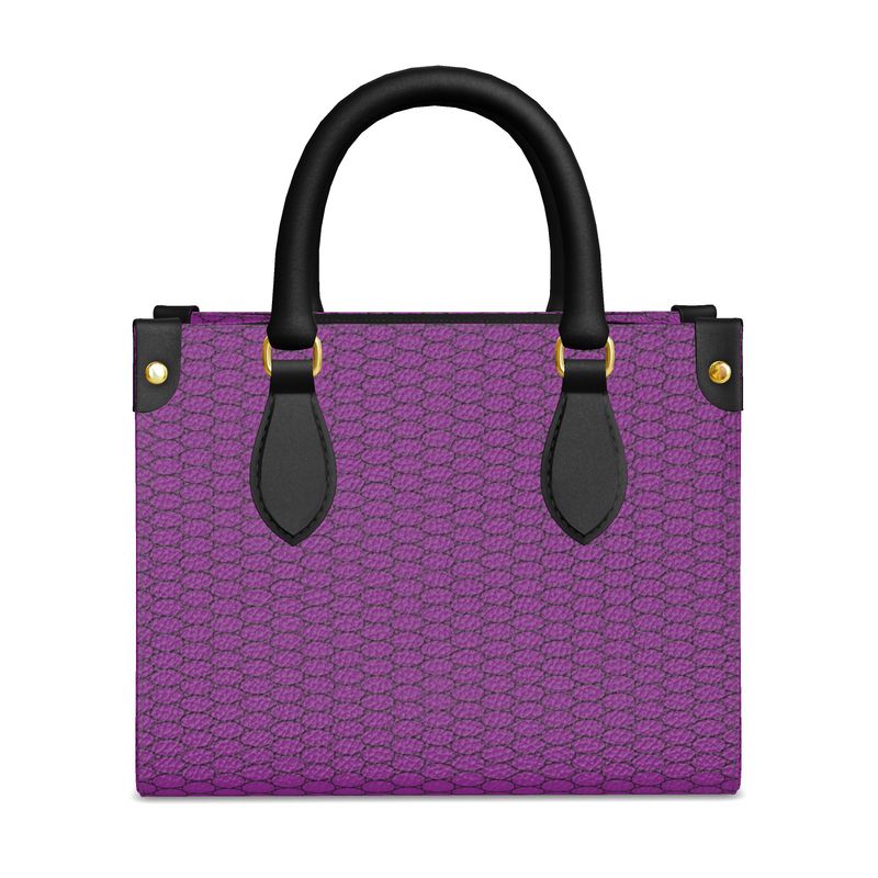 MINI SHOPPER BRUNCH BAG- PURPLE