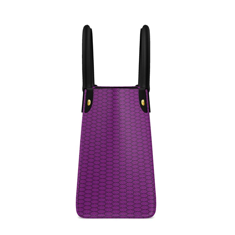 MINI SHOPPER BRUNCH BAG- PURPLE