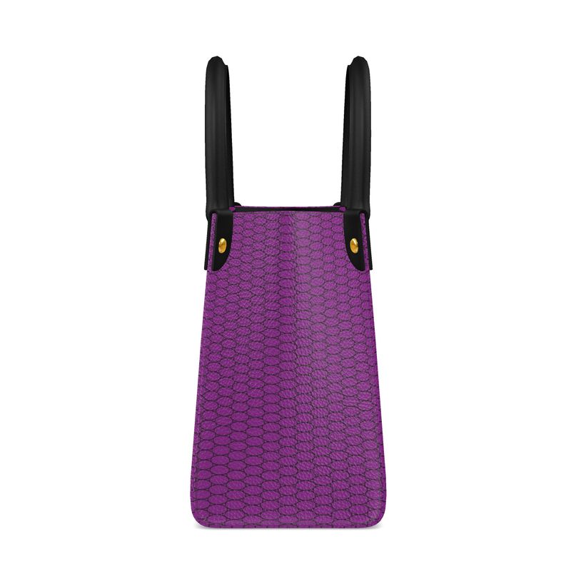 MINI SHOPPER BRUNCH BAG- PURPLE