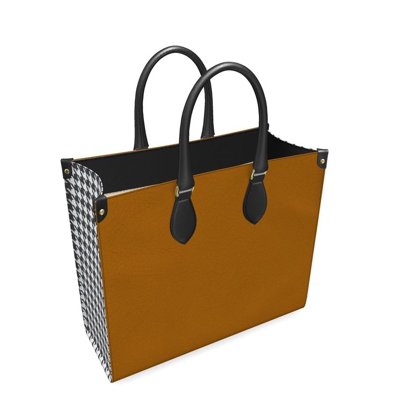 CORA LEATHER TOTE