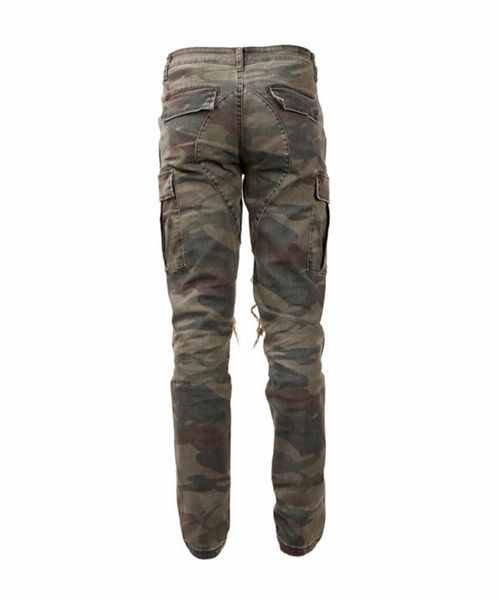 MAX DISTRESSED CAMO JEANS