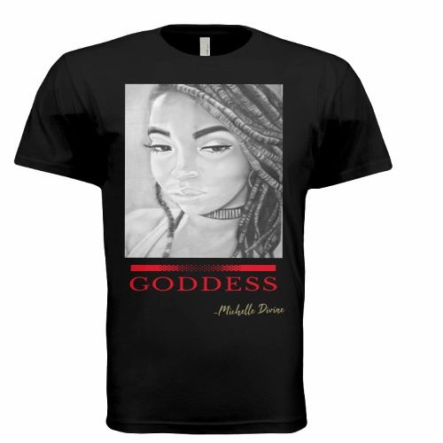 DIVINE GODDESS GRAPHIC T-SHIRT