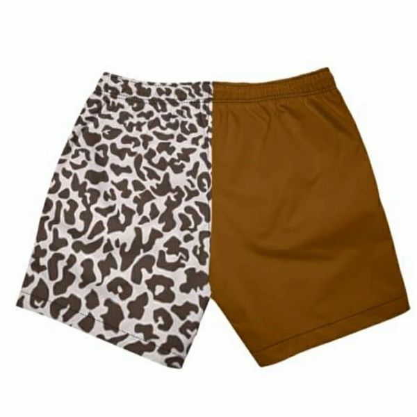 MANKIND CHEETAH PRINT SWIM TRUNKS