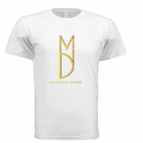 MD DISTRESSED LOGO TEE